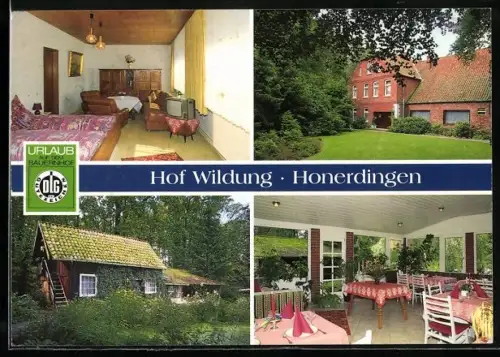 AK Walsrode OT Honerdingen, Hotel Wildungs Hof, Dorfallee 4, Innenansichten