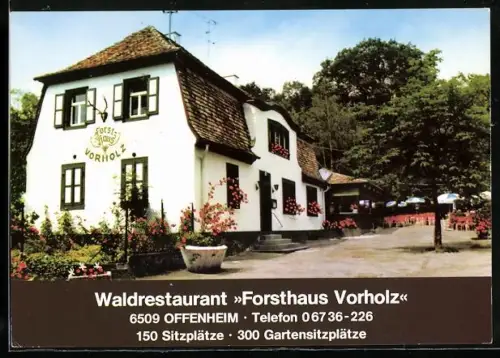 AK Offenheim, Waldrestaurant Frosthaus Vorholz