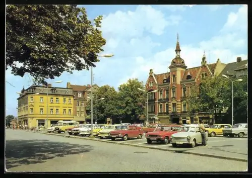 AK Finsterwalde, Am Marktplatz