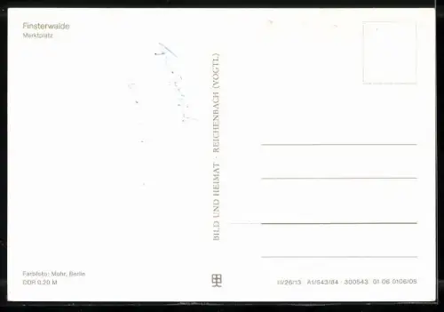 AK Finsterwalde, Am Marktplatz