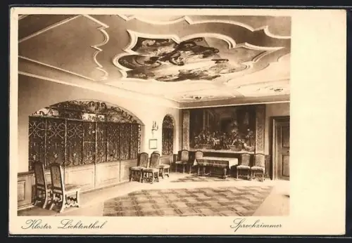 AK Baden-Baden, Kloster Lichtenthal, Sprechzimmer