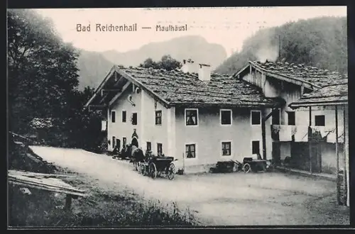 AK Bad Reichenhall, am Mauthäusl