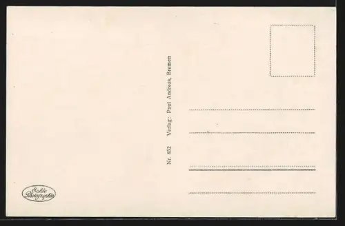 AK Oldenburg i. O., Hauptpostamt mit Strassenpartie