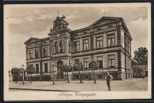 AK Solingen, Versorgungsamt mit Strassenpartie