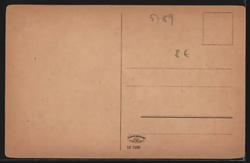AK Medebach, Marktplatz mit Kirche