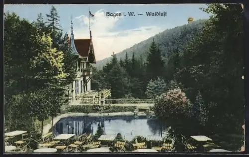 AK Hagen i. W., Cafe Waldlust