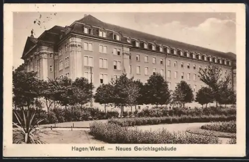 AK Hagen /Westf., Neues Gerichtsgebäude