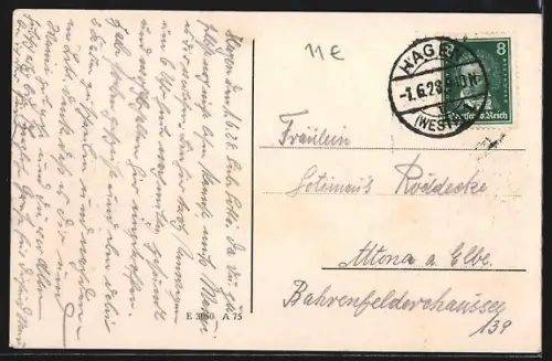 AK Hagen /Westf., Neues Gerichtsgebäude