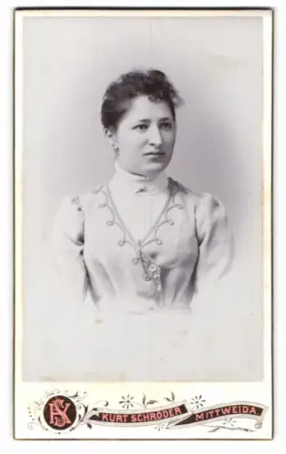 Fotografie Kurt Schröder, Mittweida, Porträt einer Frau