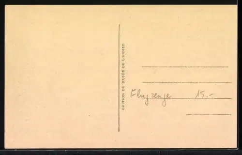 AK L`Avion des Guynemer, Flugzeug