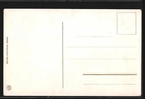 AK Zürich, Bahnhofplatz mit Polytechnikum-Universität, Strassebahnen, Kutschen, Leute, Strassenbahn