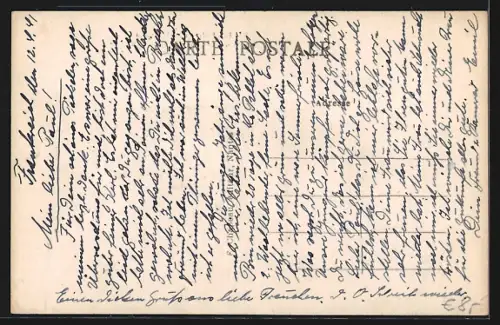 AK Nantes, La Pont Sauvetout, rue de l`Arche-Sèche, Strassenbahn