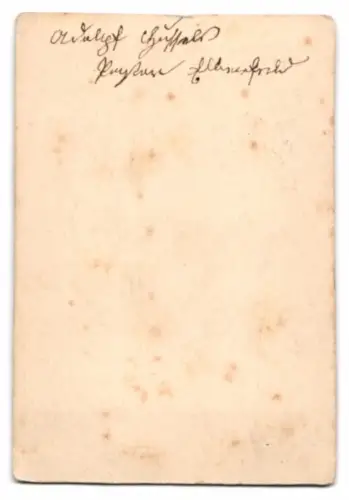 Fotografie unbekannter Fotograf und Ort, Student Adolph Huffeld aus Elberfeld mit Couleur