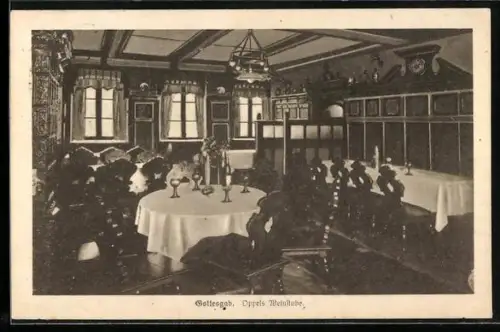 AK Gottesgab, Hotel Oppel, Weinstube