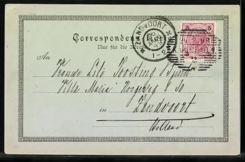 Mondschein-AK Carlsbad, Westend