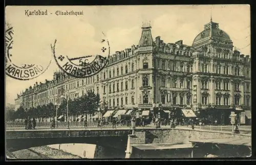 AK Karlsbad, Elisabethquai