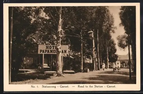 AK Garoet, Road to the Station, Hotel