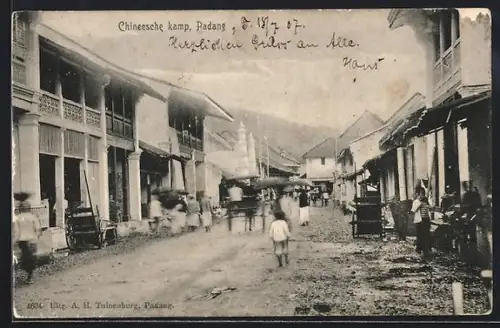 AK Padang, Chineesche kamp