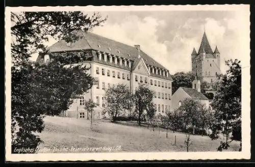 AK Haag / Obb., Englisches Fräulein-Institut, Reserverlazarett