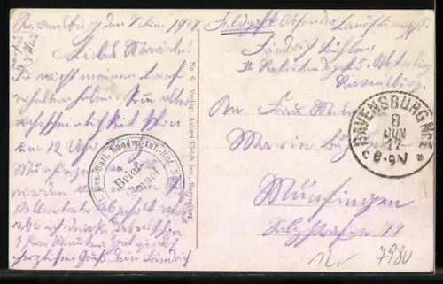 AK Ravensburg / Württ., Stadtansicht