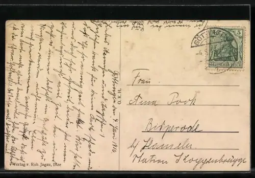 AK Elze / Leine, Saalemühle