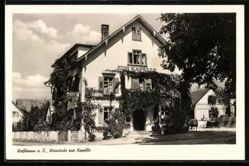 AK Kressbronn, Gasthof Weinstube zur Kapelle