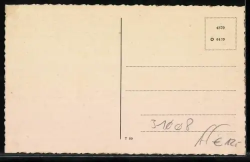 AK Elze, Blick von der Hannoverschen Strasse