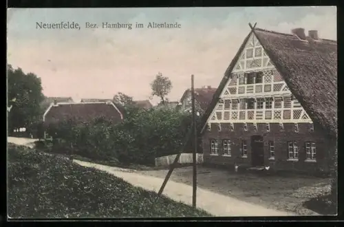 AK Neuenfelde /Hamburg, Bauernhaus im Altenlande