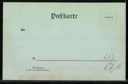 Mondschein-AK Berg / Starnberger See, Schloss Berg