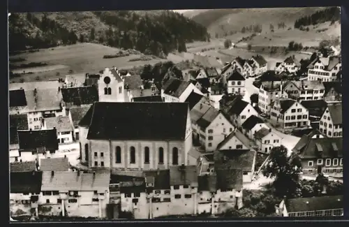 AK Mühlheim / Donau, Teilansicht mit Stadtpfarrkirche