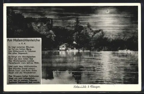 AK Eldagsen / Elze, Gasthaus Holzmühle, Inh. Erich Schaefer