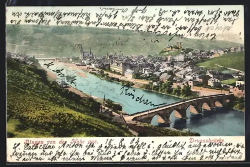 AK Bingen / Rhein, Drususbrücke