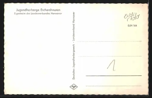 AK Eschershausen / Ith, Jugendherberge, Stadtturm, Ortsansichten