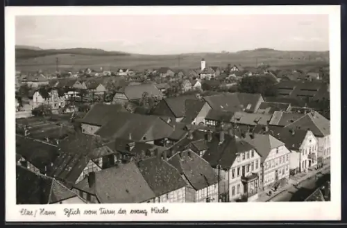 AK Elze /Hann., Blick vom Turm der evang. Kirche