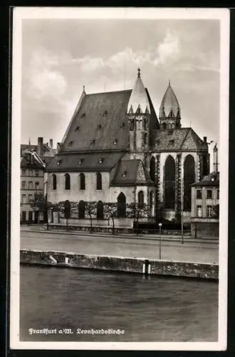 AK Frankfurt a /M., Leonhardskirche