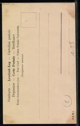 AK Jan Kubelik im Anzug