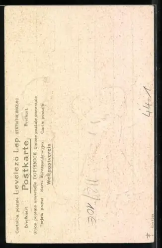 AK Kinder mit einem Ball als Spielzeug