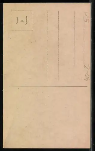 Künstler-AK Frau in Ketten, Sieh diese Maid, so schön geputzt...