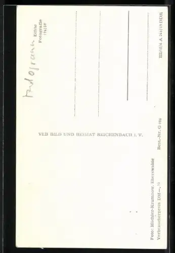 AK Musikerin Bärbel Wachholz mit charmantem Lächeln, Autograph