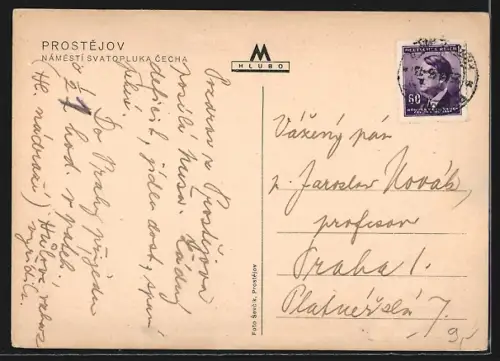 AK Prostejov, Námestí Svatopluka Cecha