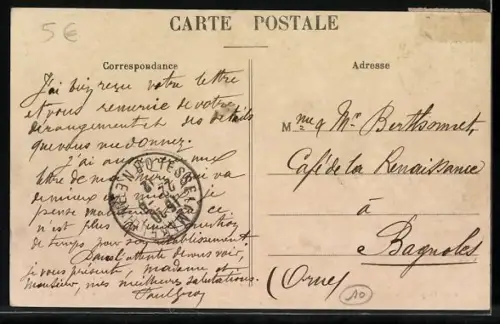 AK Troyes, La Nouvelle Gare de Troyes, Facade sur l`Avenue de la Gare