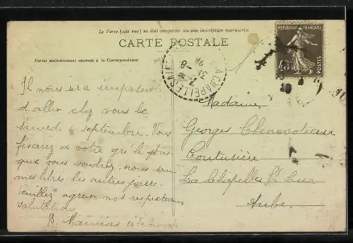 AK Troyes /Aube, La Gare