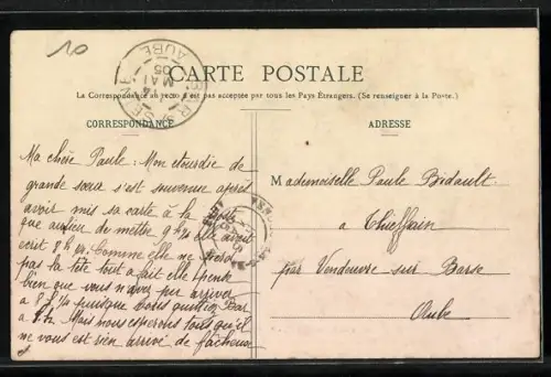 AK Bar-sur-Seine, La Gare