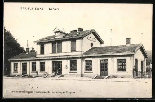 AK Bar-sur-Seine, La Gare