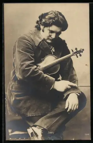 AK Isay, Portrait des Violinenvirtuosen