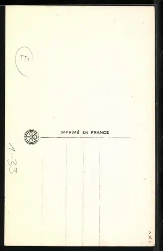 AK Portrait Tchaikowsky, Compositeur Russe