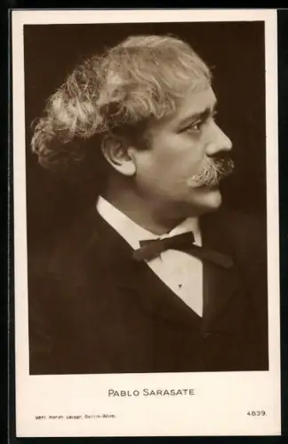 AK Portrait von Pablo Sarasate