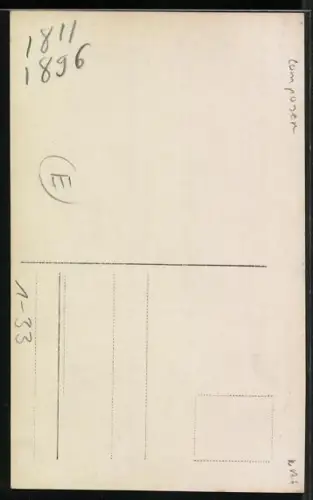 AK Portrait von Ambroise Thomas