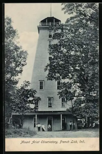 AK French Lick, Ind., Mount Ariat Obervatory