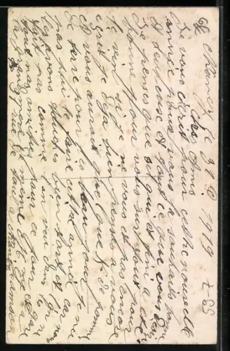 AK Nelken mit einem Kalender